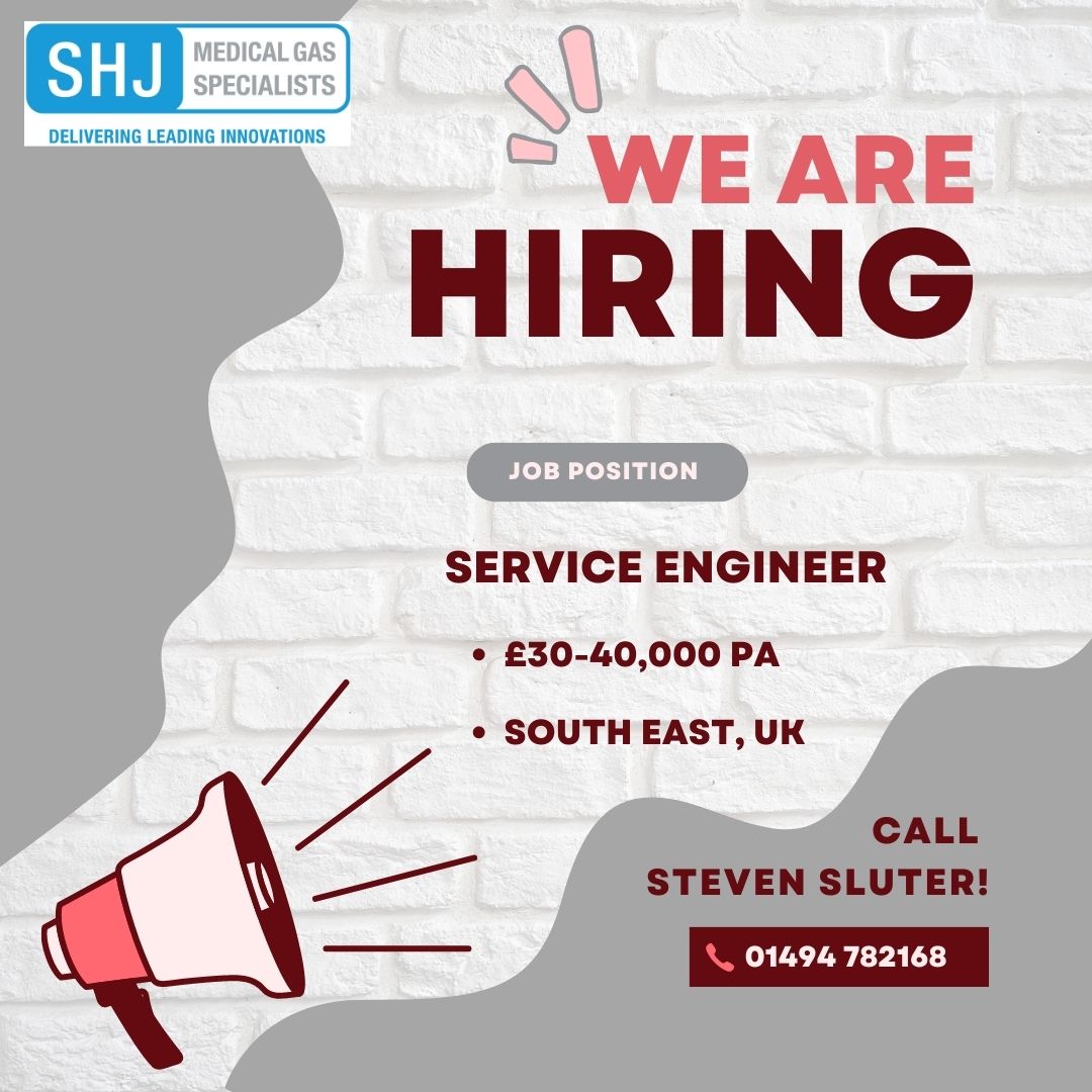 We're #hiring for a #ServiceEngineer

shj.co.uk/vacancies #nhs,#engineer
