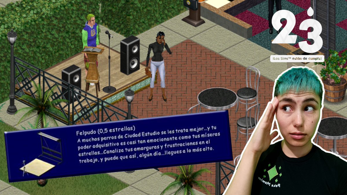 Pikehniax's tweet image. Para celebrar un año más de Los Sims, qué mejor forma de hacerlo que con nueva serie para el canal de YT👀

Muchas gracias @centralsimmer por invitarme al evento😁💚

Los Sims 1 Sufriendo por la Fama #1 - Nadie nos quiere😢 | 23° Aniversario de Los Sims
youtu.be/KZdY42_Iq9s