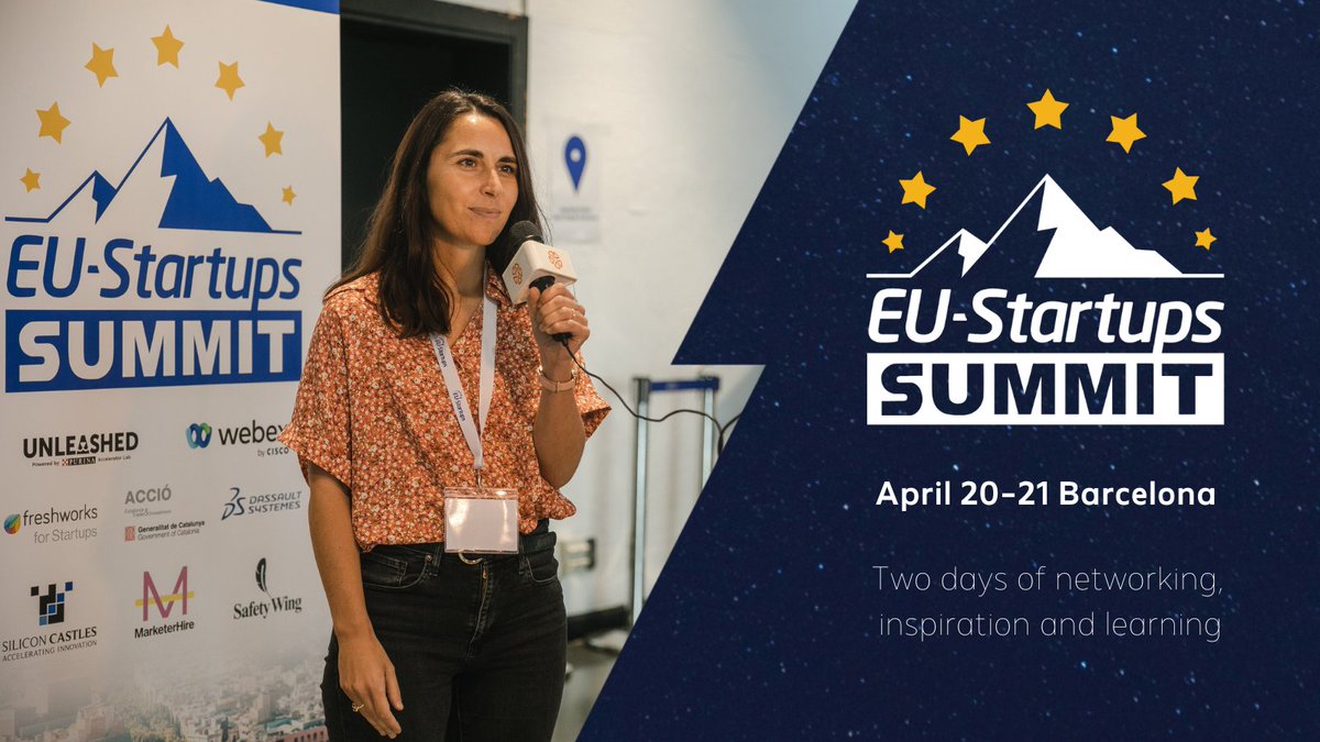 Journalists and media representatives. Secure your media pass now for this year's EU-Startups Summit on April 20-21 in sunny Barcelona. Connect with 2,000+ of Europe's most innovative founders, startup enthusiasts and investors. 🇪🇺🚀 Contact: Anastasiia@EU-Startups.com