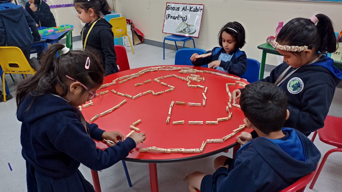 JssSchool's tweet photo. JSSIS KG 2E students learning Problem-solving techniques on take away (subtraction) using different ways. Designing and creating their own maze using different things like blocks, popsicle sticks, and pegs and solving the maze puzzle.
#learning #like #students #JSSIS @KHDA https://t.co/7eOedcualo