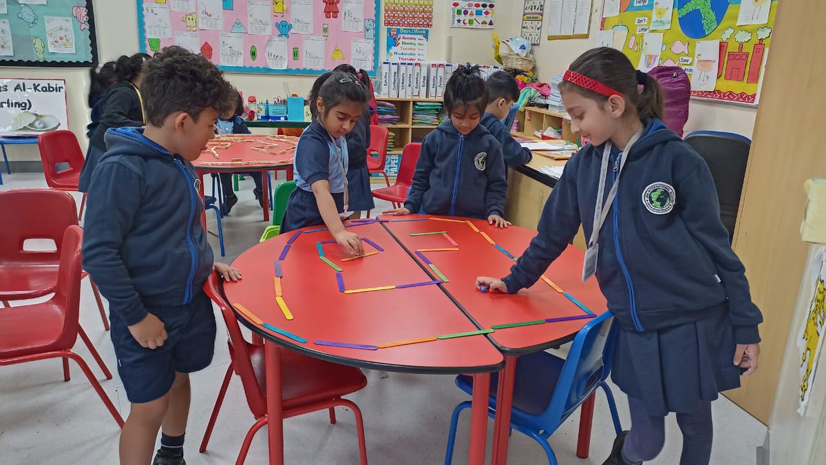 JssSchool's tweet photo. JSSIS KG 2E students learning Problem-solving techniques on take away (subtraction) using different ways. Designing and creating their own maze using different things like blocks, popsicle sticks, and pegs and solving the maze puzzle.
#learning #like #students #JSSIS @KHDA https://t.co/7eOedcualo