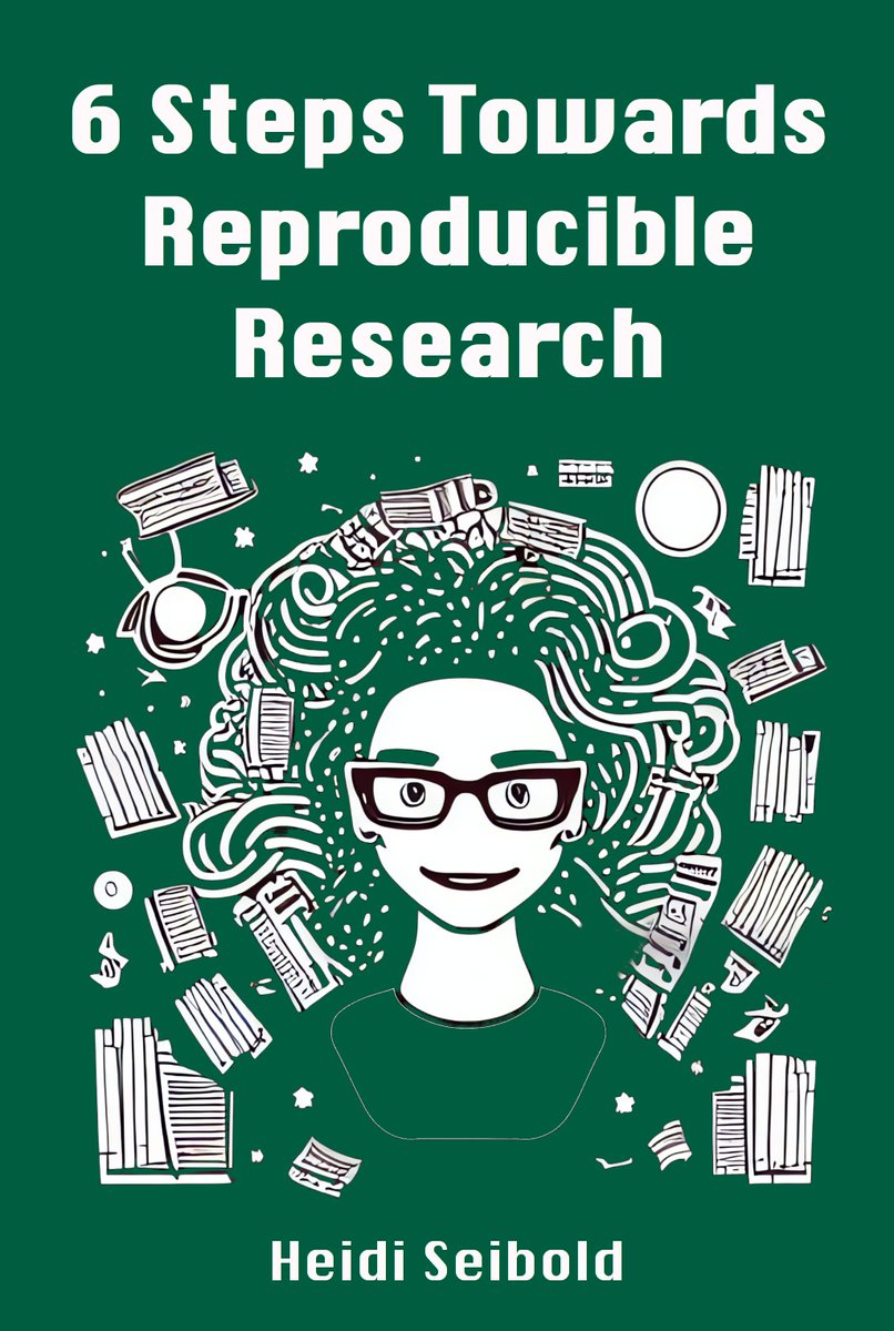 I wrote a booklet about first practical steps towards #ReproducibleResearch 

By signing up to my free newsletter you get free access to the PDF and epub 🙌 
(you can unsubscribe any time)

heidiseibold.ck.page