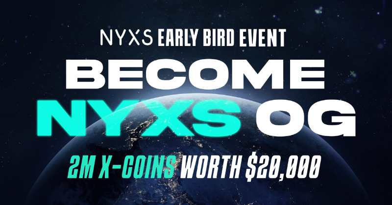 starzdotfun's tweet photo. 🔥14 Februari Beta NYXS akan meluncur!

Sebagai platform olahraga, NYXS akan menghubungkan atlet dan fans semakin dekat.

Sebagai perayaan peluncuran kami, yuk ikutan NYXS Early Bird event 🐦

Jangan lewatkan kesempatan besar ini untuk mendapatkan X-Coins senilai total $20.000! https://t.co/6aR7UXEy9k