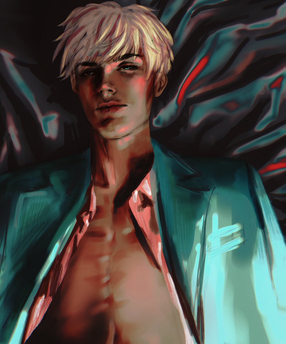 xerroah's tweet photo. "In a bed with the Demon of Greed, is where we'll have everything and nothing will be off limits"
#obeyme #obeymefanart #obeymemammon https://t.co/65sm9MxsOO