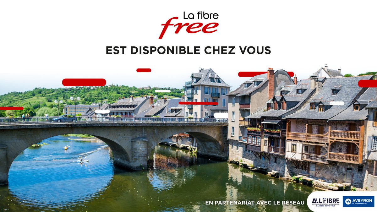 Free_Occitanie's tweet photo. La Fibre Free est disponible sur le réseau @ALLianceTHD et arrive sur la commune de Sonnac.
@dept_aveyron @Prefet12 @ladepeche12 @CPAveyron @Media12Aveyron #Fibre #Free #Aveyron #AveyronNumerique  #Sieda https://t.co/RmKtUs1RMg