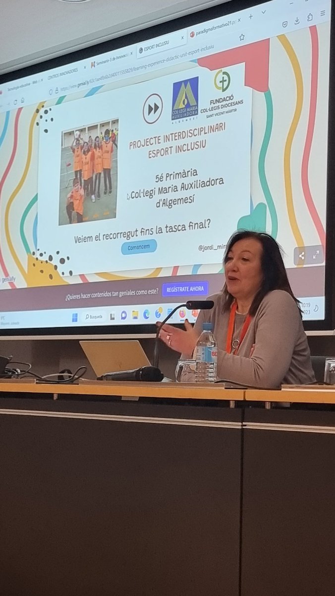 Clickedu's tweet photo. Ens diu @JuliaOltra , titular de @MauxAlgemesi que 'des de fa 10 anys tenim una relació d'amor amb #Clickedu'... És per a nosaltres un gran plaer treballar d'aquesta manera per a vosaltres, estimant-vos! Gràcies per la vostra confiança! https://t.co/BxXO8mCkyL