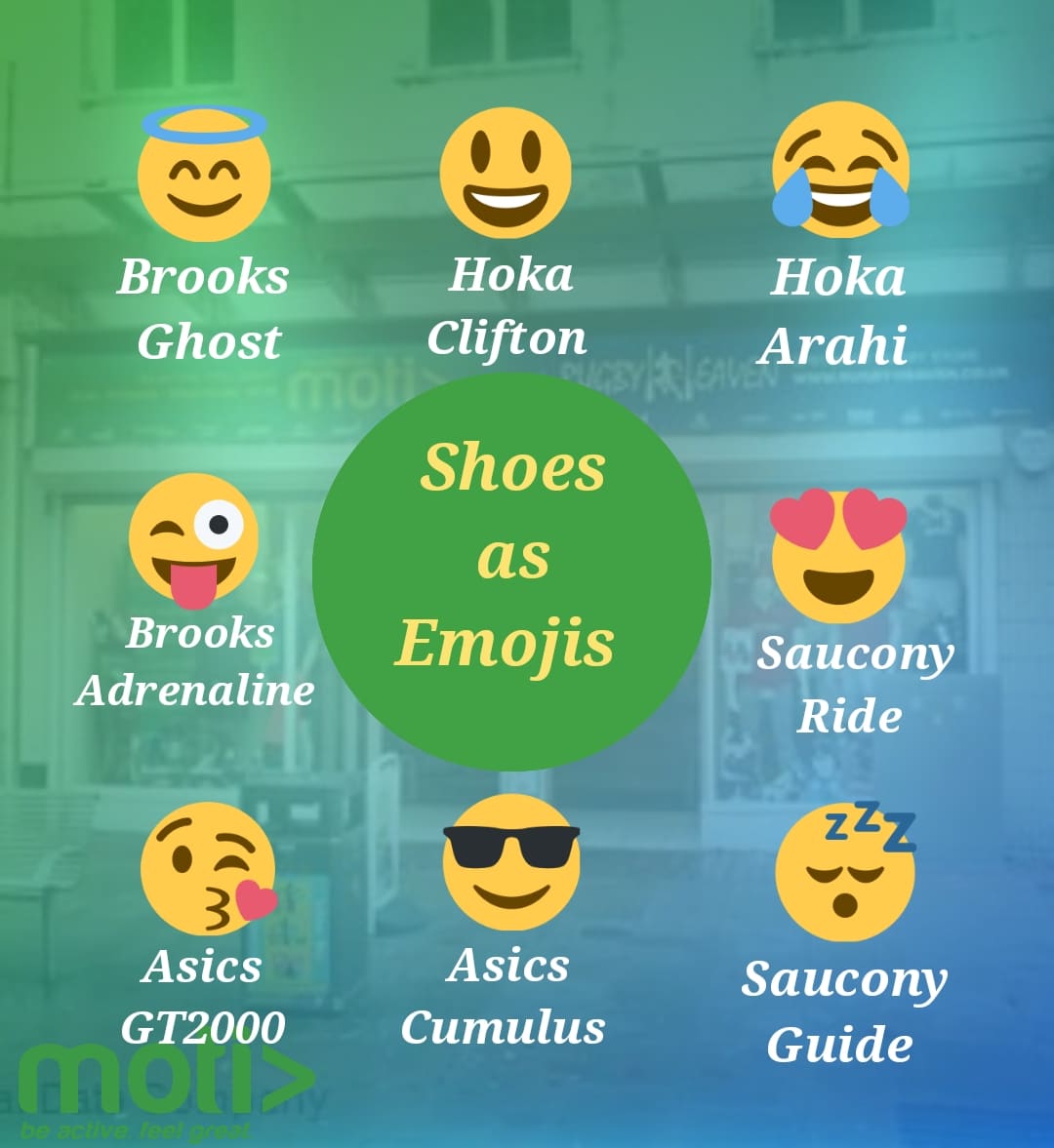 Running shoes as emojis 🏃 💨

We have lots of amazing shoes from top brands! 

Which emoji are you? Comment below!