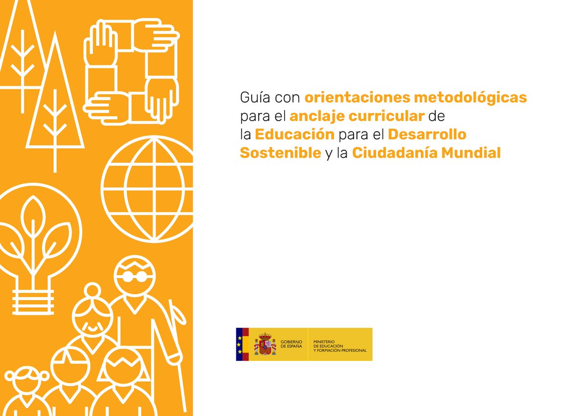 📔 Guía con orientaciones metodológicas para el anclaje curricular de la Educación para el Desarrollo Sostenible y la Ciudadanía Mundial 👉 acortar.link/lpQlFi
