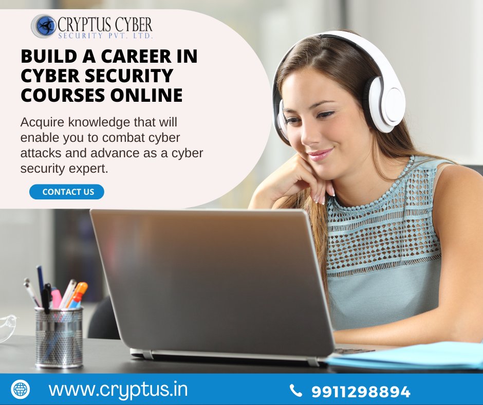 cryptushack's tweet photo. #cybersecuritytraining 
Prepare for a global career with Cryptus Cyber Security Advanced Course and Certification online. 

✔⚡ Learn More https://t.co/vR2coNqFL4

#cryptusinternship #cybersecurityawareness #ethicalhackingfullcourse #cybersecurity #career #training https://t.co/tX01GvUOS9