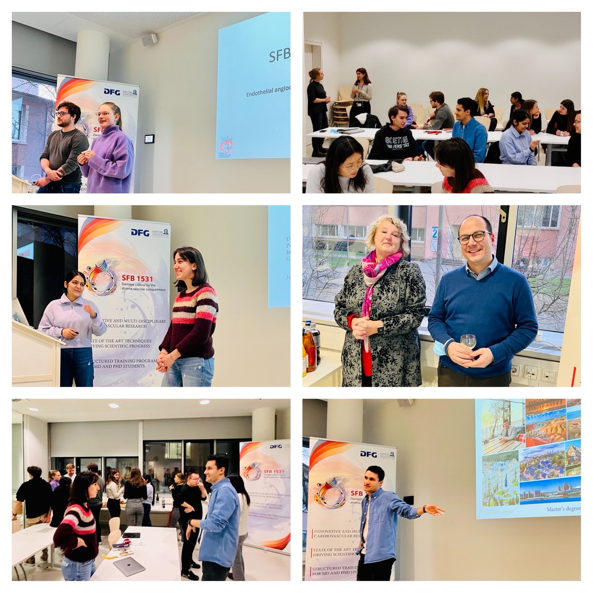 Yesterday we celebrated the launch of our Integrated Research Training Group.🥳 A successful meeting with highly motivated PhD students, great talks, interesting discussions and tasty food. We are looking forward to many exciting years of CRC-specific training! #letsgetstarted