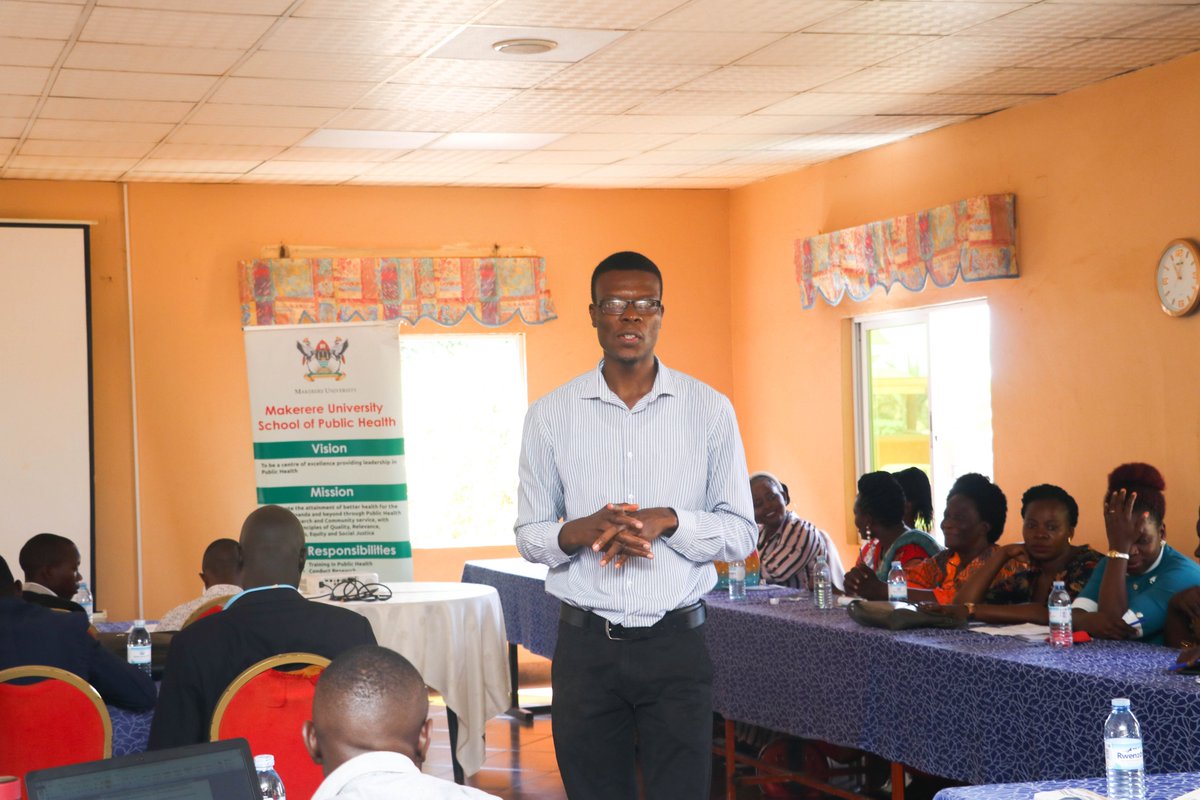 MakSPH's tweet photo. "This project, being implemented by @CeshCentre is called: Building capacity for sustainable development in fragile states - spearheading a broader development agenda in Africa through health and well-being (SDGCap)" - @rawleng https://t.co/FOU7Q88RpA