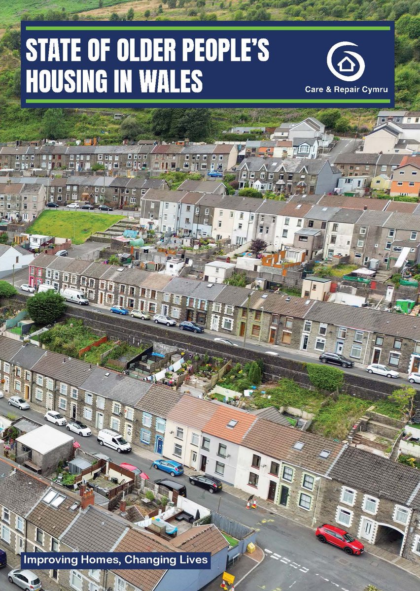 📢NEW REPORT!
Today at the <a href="/SeneddWales/">Welsh Parliament</a>, Care &amp; Repair Cymru are launching a new #report revealing the true extent of the housing disrepair crisis being faced by older people in Wales. Read now: careandrepair.org.uk/Housing2023/