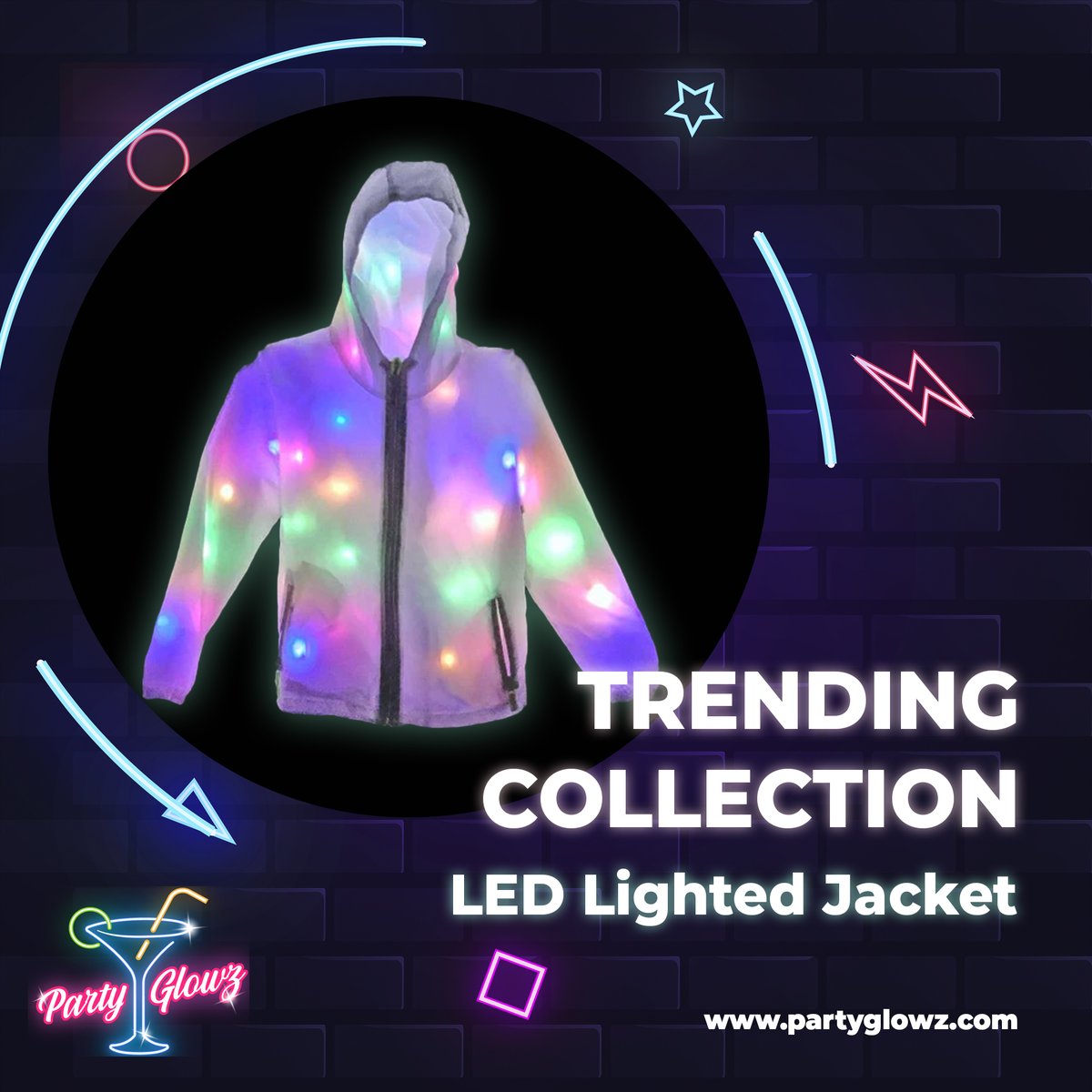 GlowzParty's tweet image. 𝕃𝔼𝔻 𝕃𝕚𝕘𝕙𝕥𝕖𝕕 𝕁𝕒𝕔𝕜𝕖𝕥 ✨
📣 𝗟𝗶𝗴𝗵𝘁 𝗨𝗽 𝗦𝗹𝗶𝗴𝗵𝘁𝗹𝘆 𝗧𝗿𝗮𝗻𝘀𝗽𝗮𝗿𝗲𝗻𝘁 𝗪𝗵𝗶𝘁𝗲 𝗝𝗮𝗰𝗸𝗲𝘁 𝗪𝗶𝘁𝗵 𝗕𝗿𝗶𝗴𝗵𝘁 𝗠𝘂𝗹𝘁𝗶-𝗖𝗼𝗹𝗼𝗿 𝗟𝗘𝗗 𝗙𝗹𝗮𝘀𝗵𝗶𝗻𝗴 𝗟𝗶𝗴𝗵𝘁𝘀👉bit.ly/3CfPkXT

#ledlightedjacket #lightupjacket #ledjacket