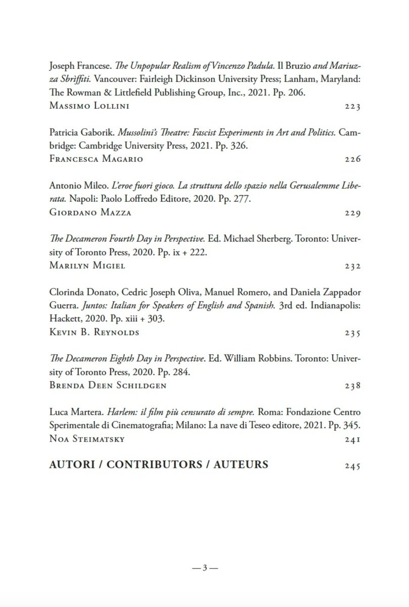 Dr Simona Di Martino (@simodima1) on Twitter photo ๐ฅณ The brand new and multilingual special issue of Quaderni d'Italianistica, <a href="/CAIS_tweets/">Italian Studies CA</a> journal, I edited IS OUT! ๐พ Many thanks to Sandra Parmegiani and all the authors:
Griseldo, Francesca,
<a href="/tommasograndi/">Tommaso Grandi</a>, <a href="/fabiocamilletti/">Fabio Camilletti</a>, Luca, Salvatore, Alberica, Anna, Patrycja. ๐ฅณ The brand new and multilingual special issue of Quaderni d'Italianistica, <a href="/CAIS_tweets/">Italian Studies CA</a> journal, I edited IS OUT! ๐พ Many thanks to Sandra Parmegiani and all the authors:
Griseldo, Francesca,
<a href="/tommasograndi/">Tommaso Grandi</a>, <a href="/fabiocamilletti/">Fabio Camilletti</a>, Luca, Salvatore, Alberica, Anna, Patrycja.