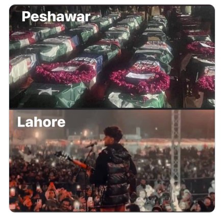 imuhammad_gohar's tweet image. Same night different situation😥
Two nation theory.
#PeshawarBleedsAgain  
#Pashtuns 
#BombBlastInPeshawar