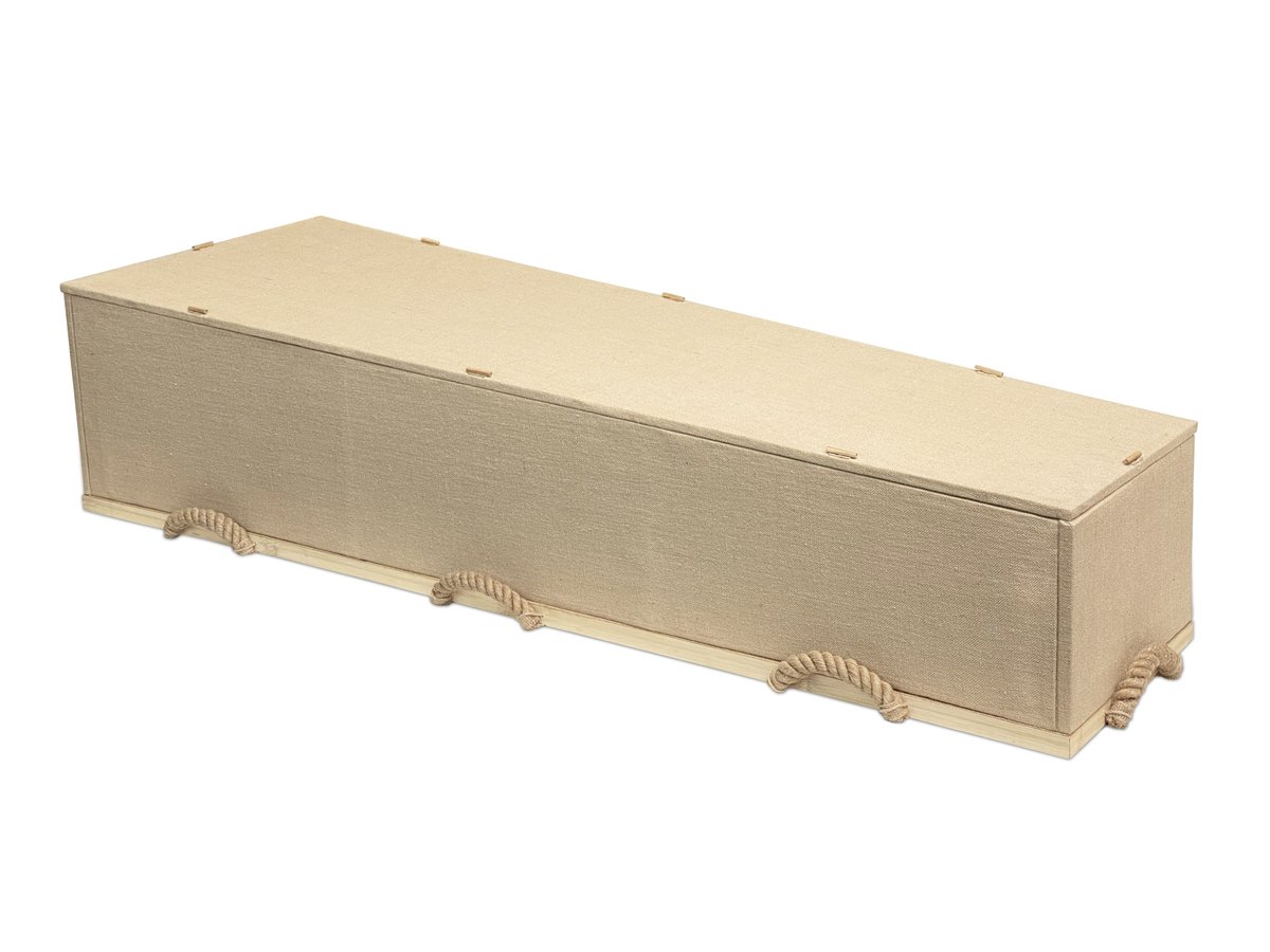kisten28's tweet photo. Heeft u hem al gezien, de Senja, de nieuwste kist van AkidiA?
Deze uitvaartkist is volledig vervaardigd van een Bamboe frame met jute omspannen. De moderne vormgeving met ingenieuze dekselsluitingen maakt de Senja tevens een lust voor het oog. https://t.co/xv9iGzdLy0