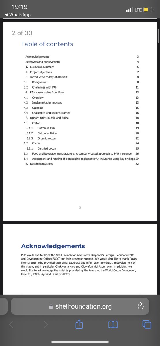 I contributed to the Shell Foundation’s report on our Pay at Harvest Insurance product. shellfoundation.org/app/uploads/20…