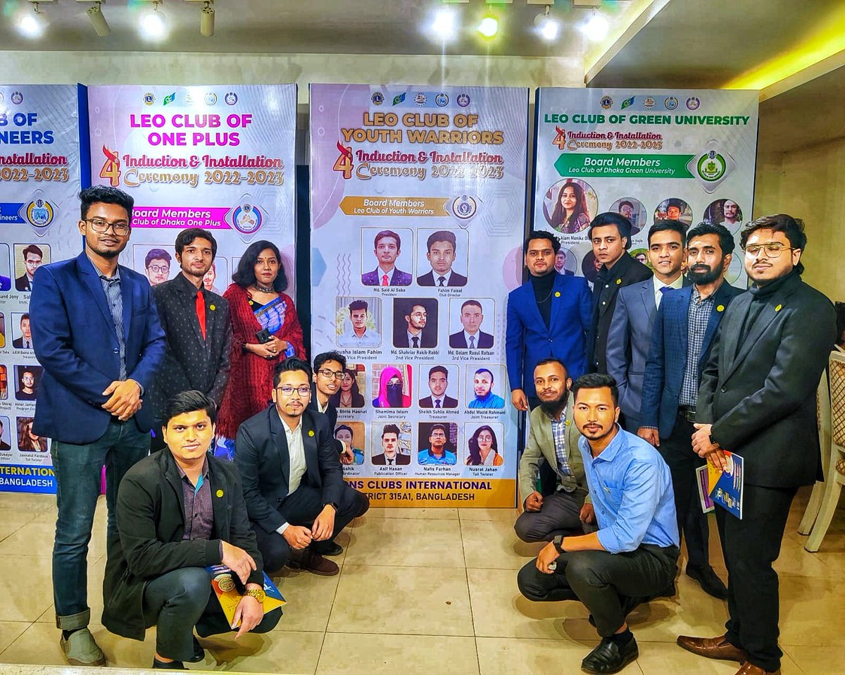 awrahmani's tweet photo. 4th induction &amp; installation ceremony 2022-2023

Arranged by:
Lions Club of Dhaka One Engineers 
Lions Club of Dhaka One Plus

Lions Clubs International 
District 315A1, Bangladesh https://t.co/gxwRPbM6rE