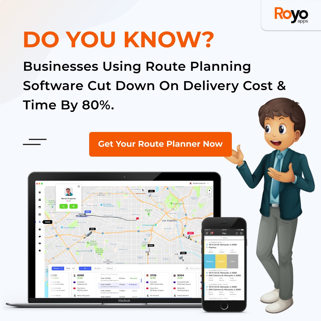 royoapps's tweet photo. Revolutionizing travel with custom route planner software development.

Get in touch today- https://t.co/aOWausixe6

#routeplanning #appdevelopment #softwaredeveloper #onlinebusiness #business #delivery #deliverymanagement #managementsoftware #routeoptimization https://t.co/UpK0HFIhNX