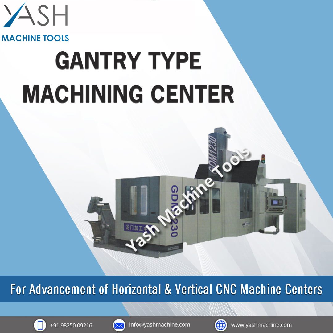 yashmachinetool's tweet image. #GantryTypeMachiningCenter are highly efficient equipment that incorporates more dimensions of the cutting tool thus able to handle more variety of operations.

Visit - 
yashmachine.com/product/cnc-mi…

#yashmachinetools #cuttingtool #wmseriesmachiningcenter