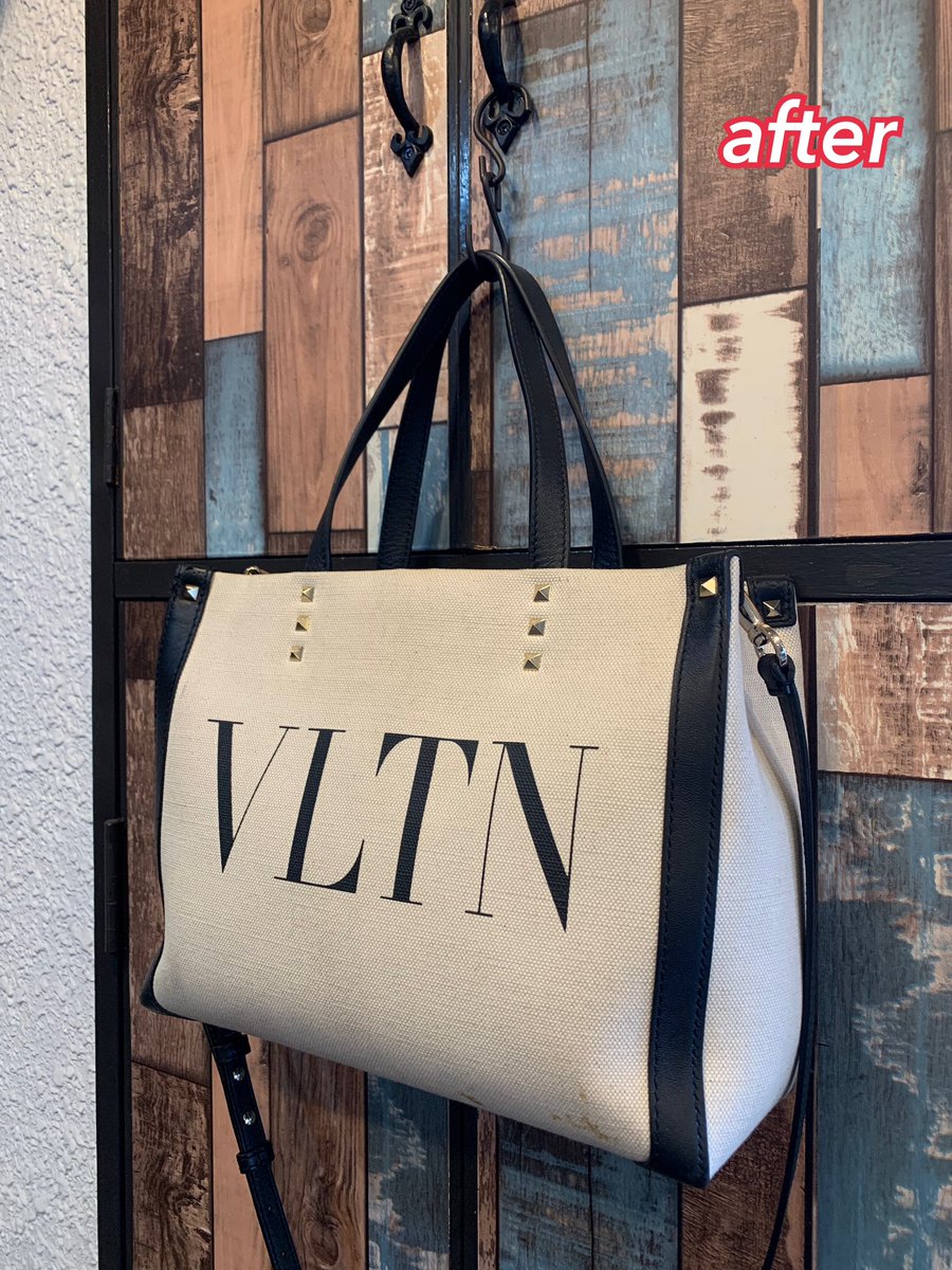 【ほつれ縫い】

Valentino Garavani（ヴァレンティノ・ガラヴァーニ）バッグのほつれ縫いをしました👜✨

ほつれた場所は元々縫い付けのみなので接着を施してから縫うようにしています☝️😊

＊ほつれ縫い…¥3300（今回）

#鞄修理
#valentinogaravani
#ヴァレンティノガラヴァーニ