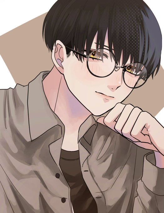 メガネ男子 のイラスト マンガ コスプレ モデル作品 143 件 Twoucan