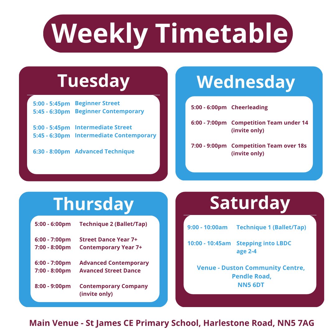 Keep an eye out for new classes being added to our timetable! 🤩