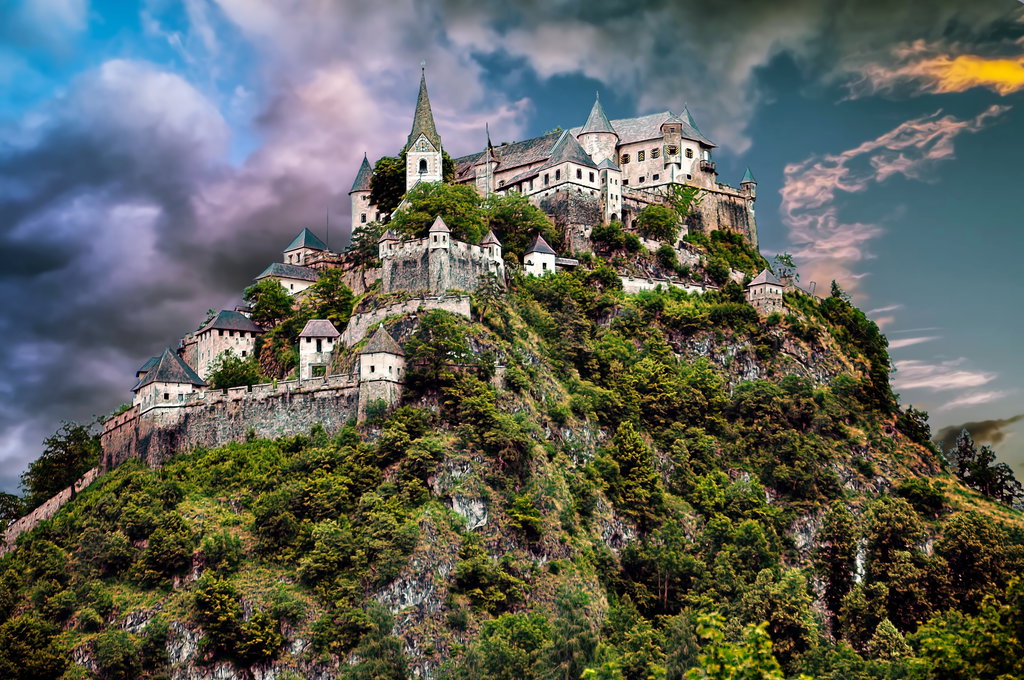 sertumore's tweet image. Castillo Hochosterwitz, Austria