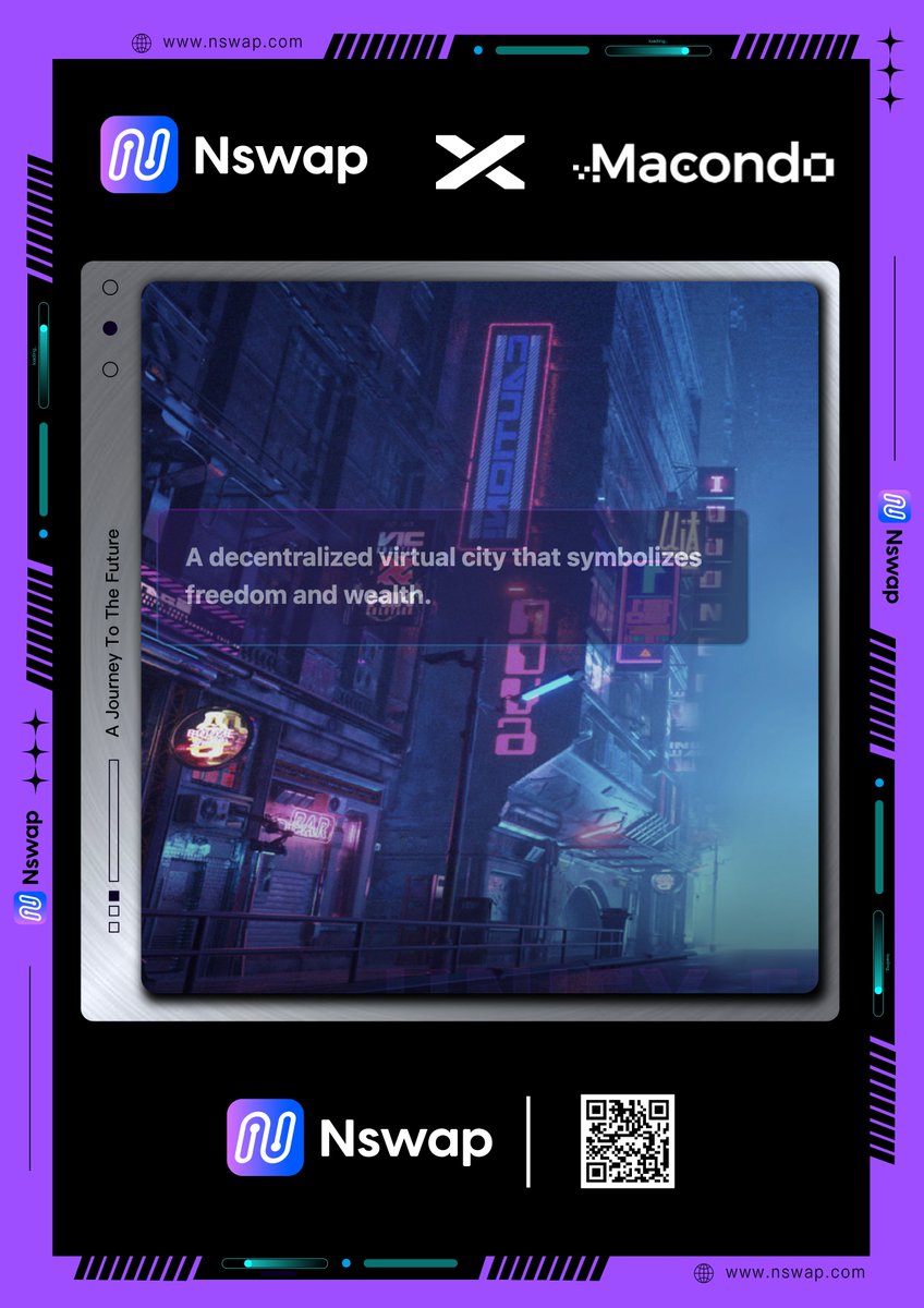 🎉Nswap x Macondo🎉 

@macondo_town has offered WL to Nswap community

You can now win WL by joining in our "Lucky"👇,
 good luck to you all! 🍀🏆
nswap.com/raffles/detail…

#NFT #Giveaways