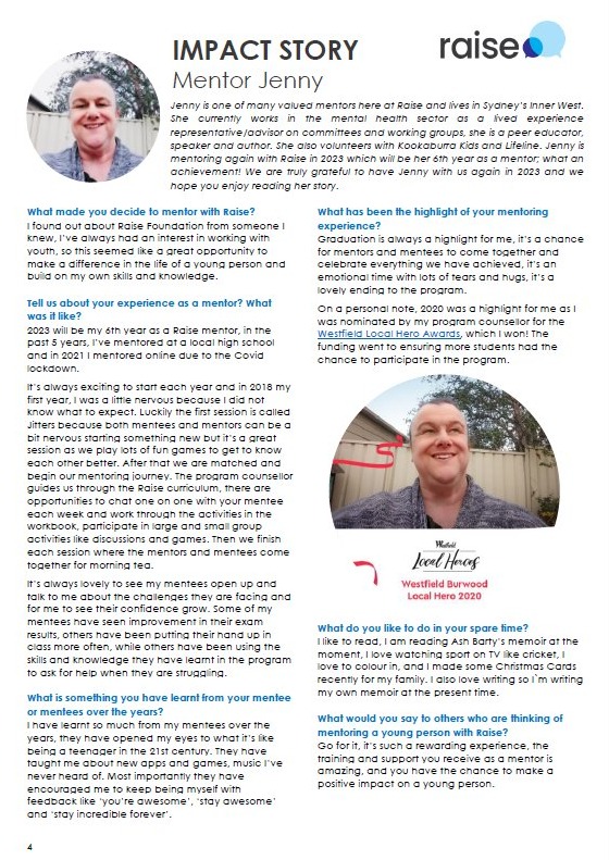 jennysmith12345's tweet photo. I`m featured in Raise Foundations January newsletter. So proud to be part of the Raise Village

#raisefoundation #youthmentoring #ThePowerofShowingUp #mentor #makeadifferrence #mentoring #youthmatters https://t.co/06vWjMhKPX