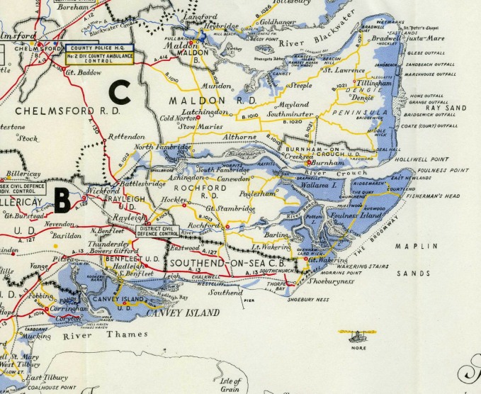 Tonight marks 70 years since the 'Great Tide' of 1953 inundated much of the low-lying Essex coast. We're in the early stages of planning a project on the Dengie marshes, with the aim of providing historical context for future shoreline management plans. #EnvironmentalHistory