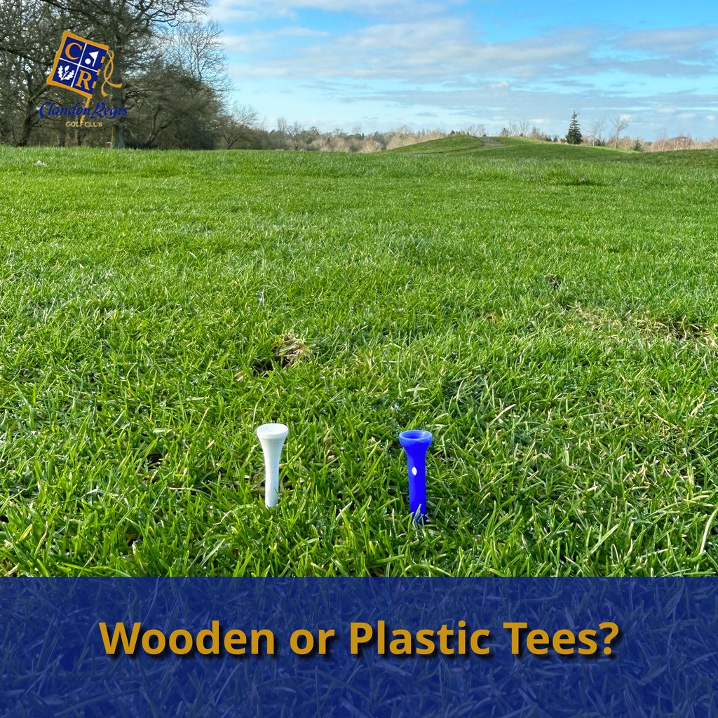 Which do you prefer: 𝗪𝗼𝗼𝗱𝗲𝗻 𝗼𝗿 𝗣𝗹𝗮𝘀𝘁𝗶𝗰 𝗧𝗲𝗲𝘀? 🤔 

Let us know in the replies below! 👇 

#surreygolfer #surreygolfcourse #golfcourse #golfclub #golfday #golfshot