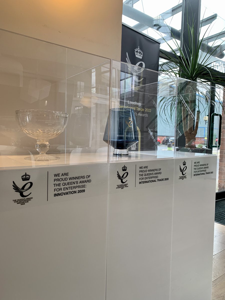 Awaiting our Queen’s Award for International Trade 2022…🏆 We can’t wait to welcome Lord-Lieutenant Professor Dame Hilary Chapman tomorrow, to the Loadhog building. We’ve got lots of exciting things going on, which we can’t wait to share!
#QueensAward #InternationalTrade #Winner