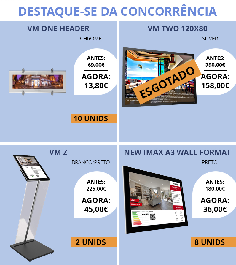 As Últimas Unidades dos Saldos| - 80% de desconto ❗ 

Aproveitar -80% : 
swki.me/65HCUDb9
#vitrinemediaportugal  #digitalsignage #makeitremarkable #ledisplay #visibbledisplay