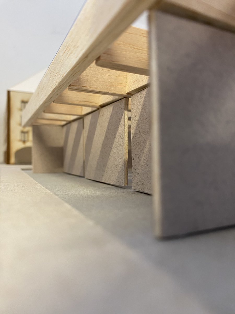 « Rendu de Projet - Halle couverte en espace urbain »