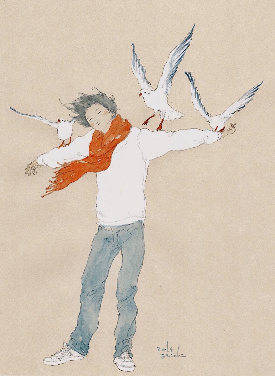 「鴎の歌。 」|sano yuichiのイラスト