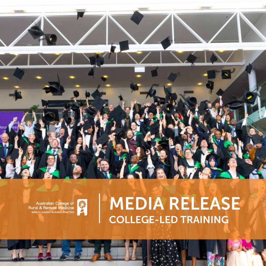 ACRRM's tweet image. It’s official – tomorrow we begin ACRRM-led Training.

Read the release here: ow.ly/vC1C50MFfYf