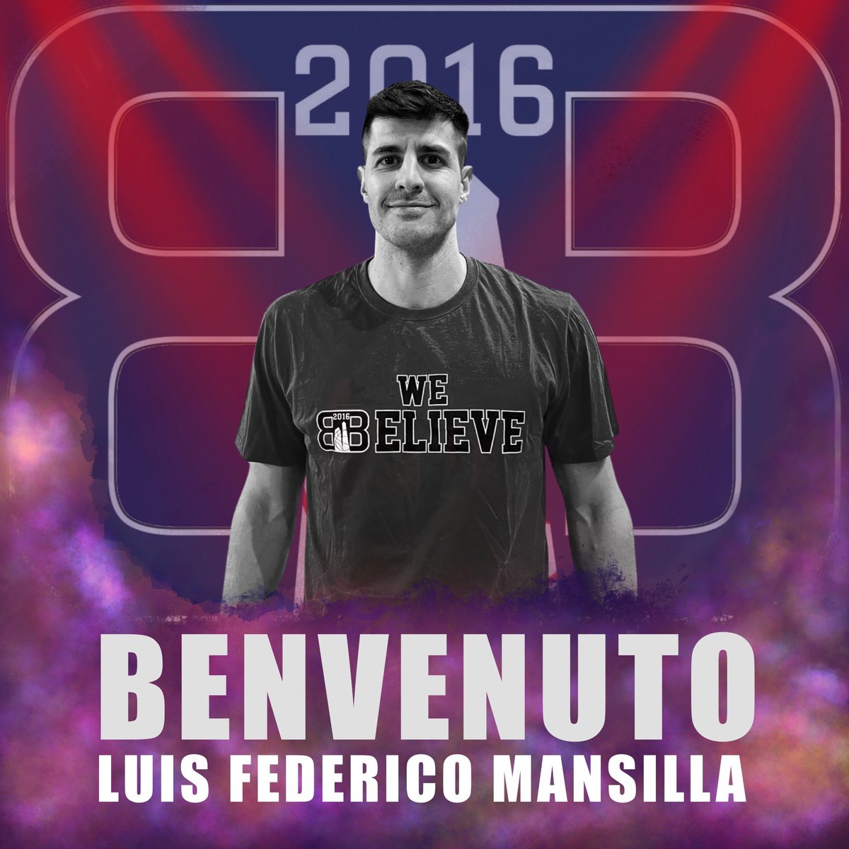 bobasket2016's tweet photo. Benvenuto LUIS FEDERICO MANSILLA!🔥

Comunicato stampa online
https://t.co/uZN3P9WWtO https://t.co/INhM9BzFyE