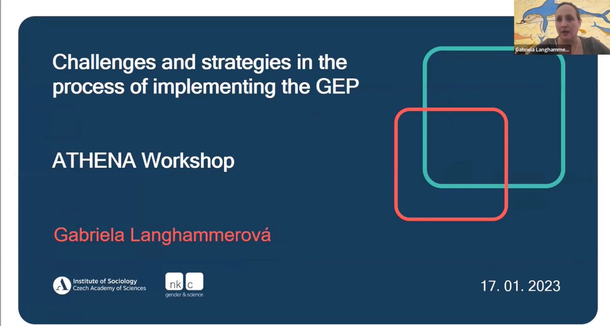 ATHENA_Equality's tweet photo. Are you interested in hearing about our experiences in implementing the #GEPs and organising events and trainings? 😉 

If so, watch the video recording of our MLW held at the @JSI_SLO! 👇
🎬 https://t.co/yyU8j3ZJwh https://t.co/h0fRQBOaL4