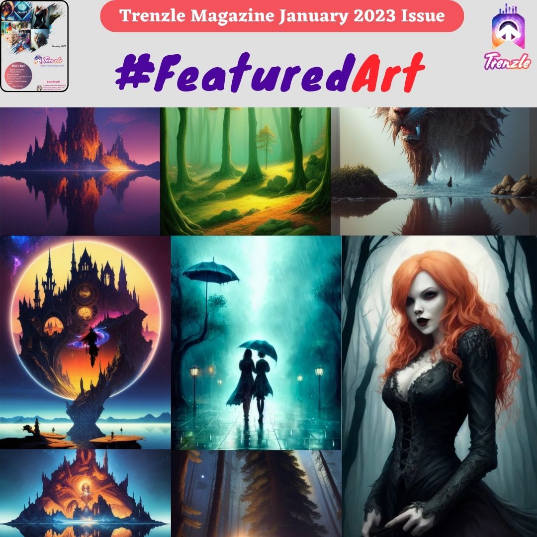 TheTrenzle's tweet photo. 2023 has started on a high note, introducing us to some great #authors & #creators around the globe. To our #onlinemag readers and subscribers around the world, Trenzle Digital Magazine's January 2023 Issue is OUT! ❤ https://t.co/PIpoVhxVOz #writerslift #AuthorsOfTwitter https://t.co/DWgRgI4d1X