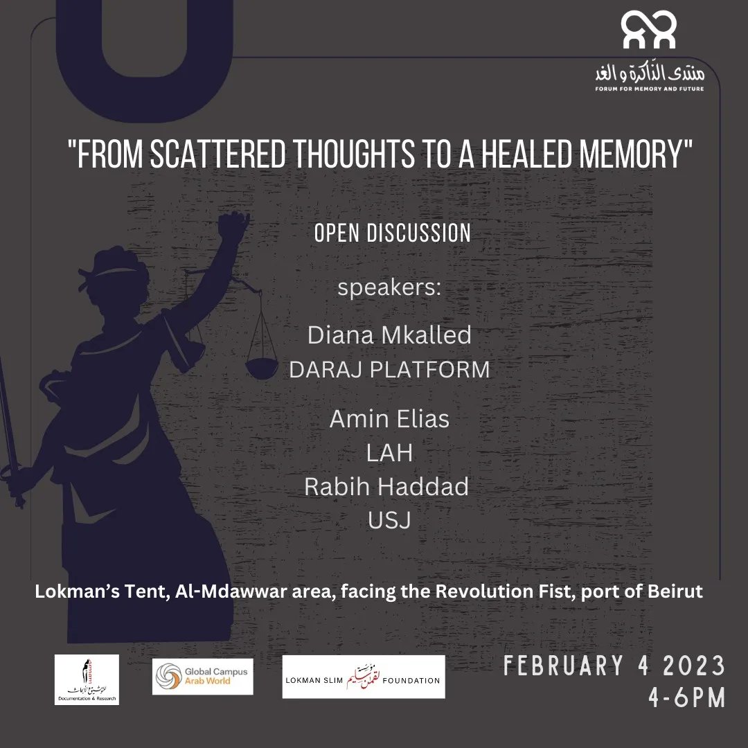 Forum for Memory and Future (FMF) tweet media
