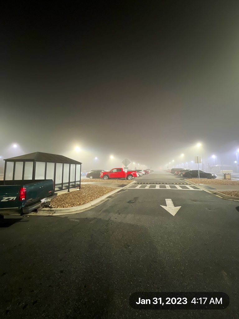 GastonSkywarn's tweet photo. Be EXTRA careful this morning y’all, there is widespread ZERO visibility in the Piedmont!  These are my photos in #Huntersville and #Lincolnton an hour ago! https://t.co/AWvOhQ7g2z