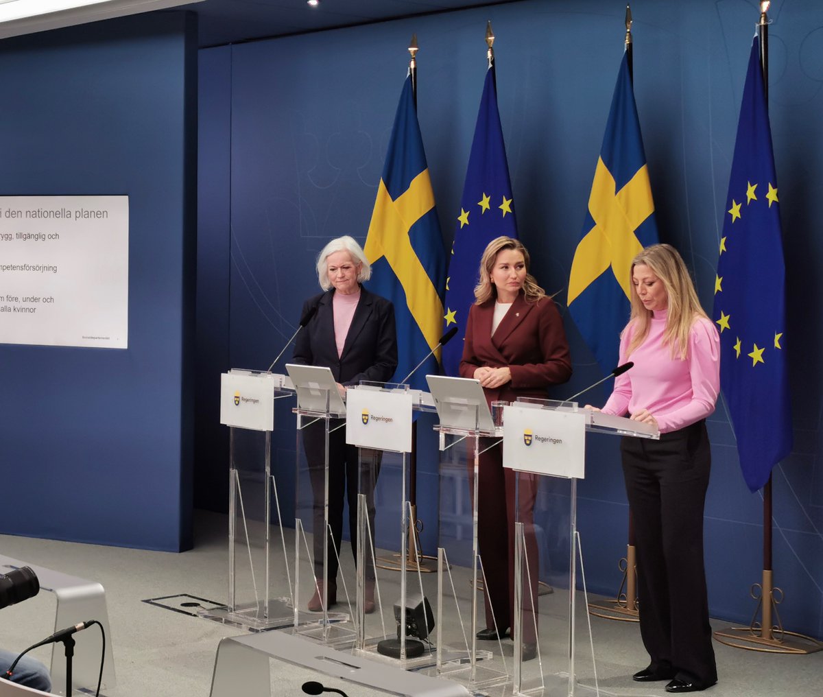 Mycket görs och mycket kommer att göras för att säkra en kvalitativ och tillgänglig hälso- och sjukvård i hela landet. Idag presenterade vår socialpolitiska talesperson Linda Lindberg tillsammans med regeringen, viktiga steg för att förbättra förlossningsvården. #svpol