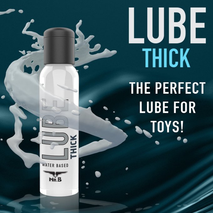 The perfect lube for toys!

?ALL NEW?

Mister B LUBE Thick ?
It has all the top qualities of our classic