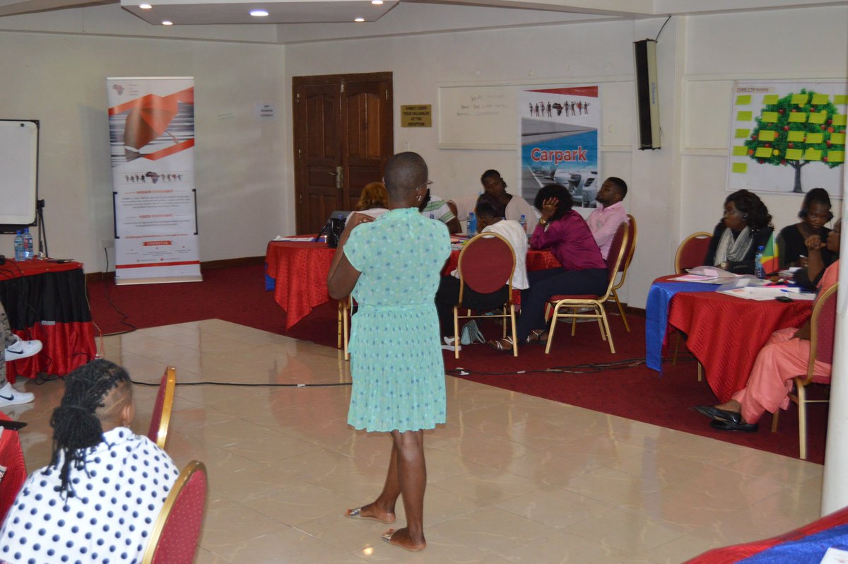 AfricaSexWork's tweet photo. A lovely continuation of the five-day in person training of the #2ndALESWA. The #ALESWA Coordinator @GNyarath said, ‘The training will help build our organisational and advocacy capacities to the next level.Documentation of human rights is key in building sex work movement’. https://t.co/5iz9ecxw59