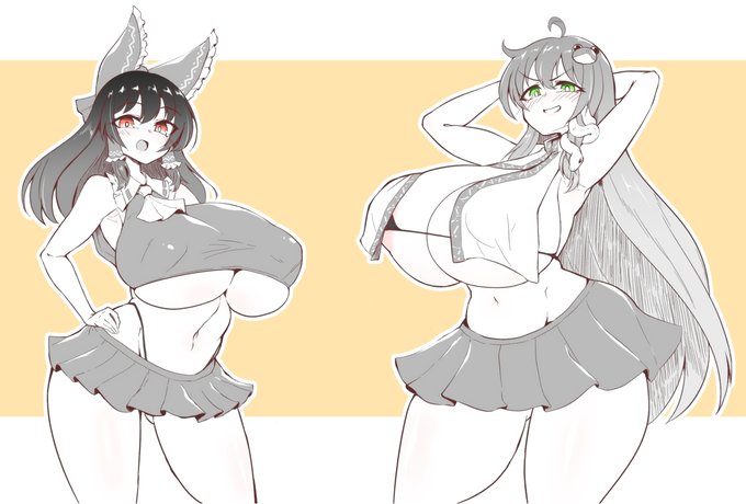 霊夢早苗ラクガキ (1/1) 