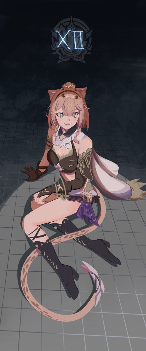 tossable_trash's tweet photo. XII: Pardofelis
#HonkaiImpact3rd #崩壞 https://t.co/9l5bPRv2Hg