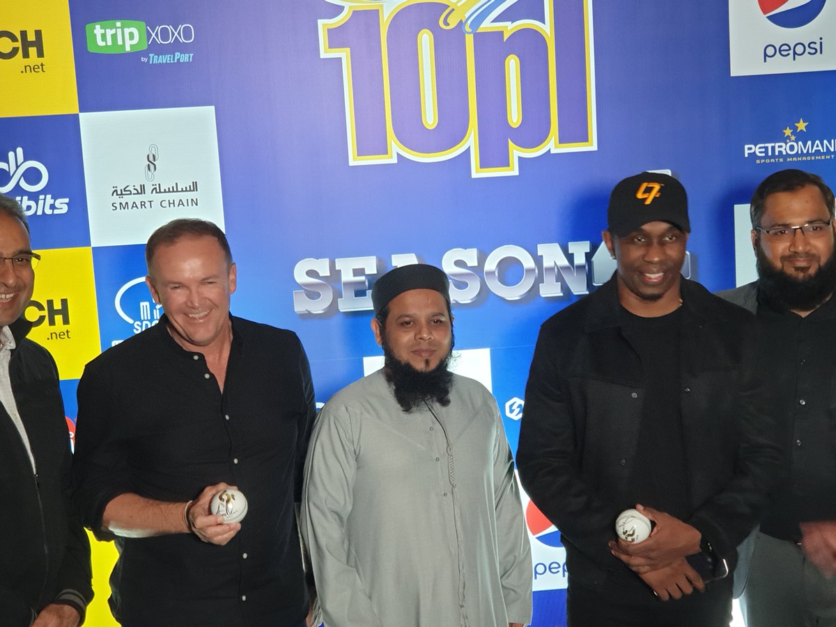 Sokos Sponsors 10PL with a Bang: DJ Bravo, Andy Flower, &amp; Royal XI Team Launch at InterContinental Dubai Gala!! #NFTs #NFTsCommunity #collaboration #technology #blockchain