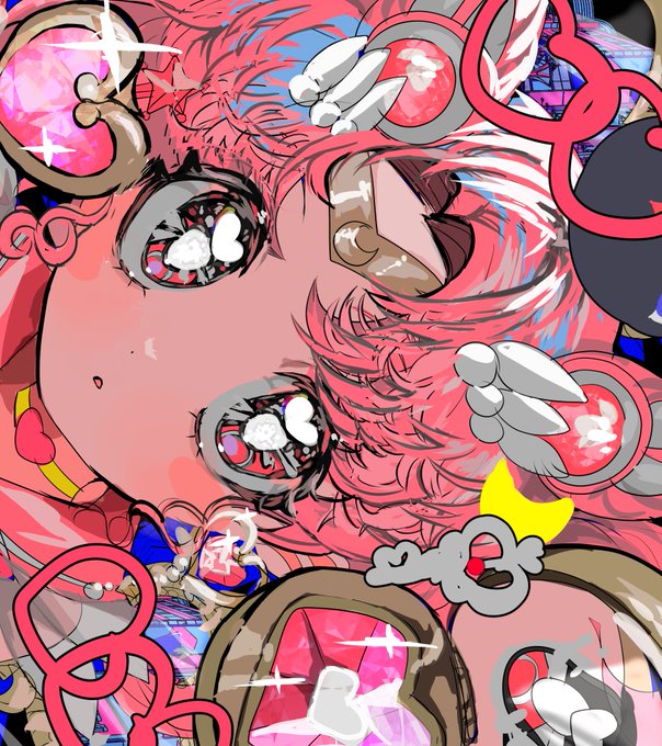 「heart choker parted lips」 illustration images(Latest)