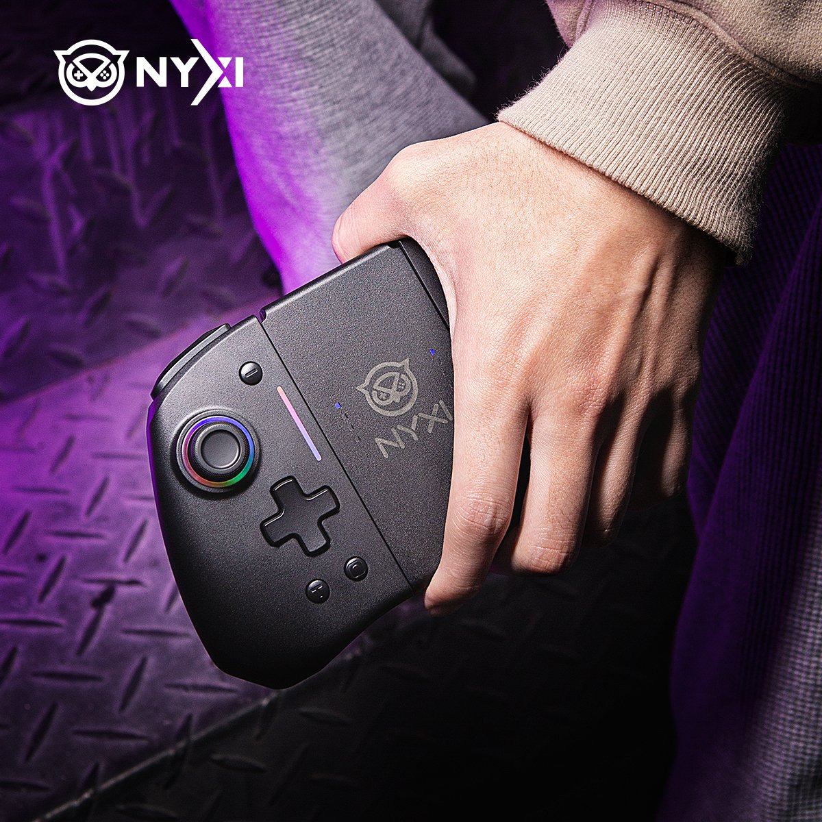 Nyxi_official on X: Transform your gaming experience with the NYXI HYPERION  Wireless Joy-pad. With a sleek, streamlined design, it features  high-performance controls and improved comfort and grip. Check out here:   #Nyxi #